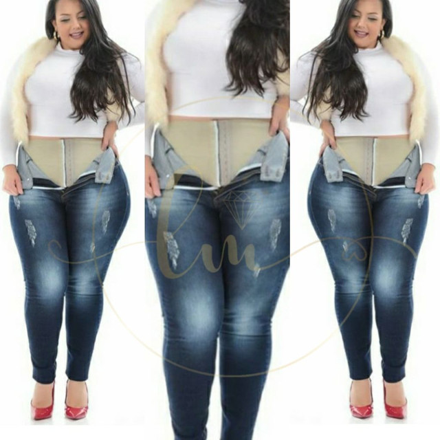 calça chapa barriga plus size