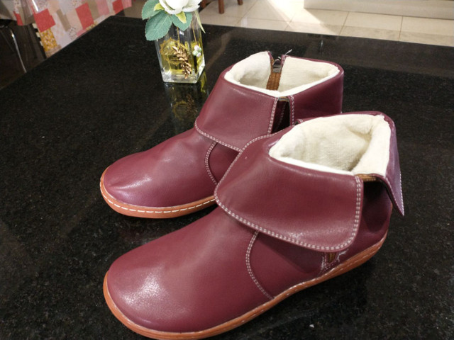 bota forrada por dentro