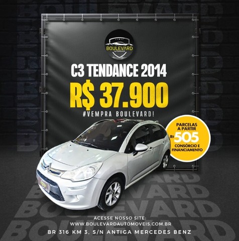 * MEGA PROMOÇÃO C3 TENDANCE 2014 TOP ENTRADA DE 1.000 48X1.100 APROVEITE