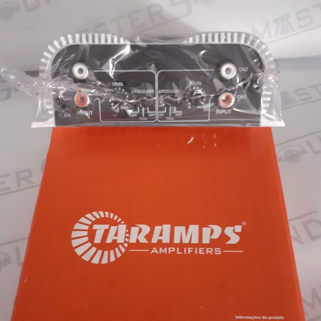 Módulo. Tramps. TS400X4.  Com 4 canais. 400RMS. Garantia. Novo. Instalado. 