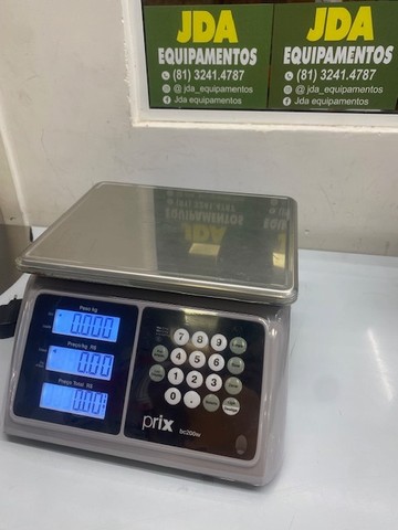 Balança comercial 32 kgs com bateria - a prova de água - marca toledo - Foto 2