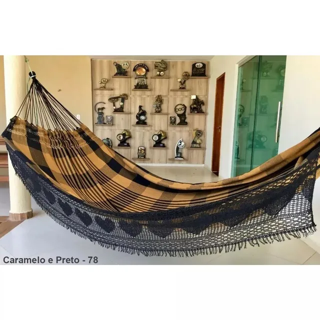 Rede Descanso Dormir Casal Luxo Gigante Jaguaruana