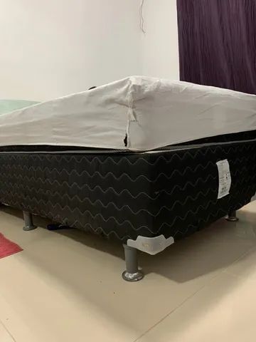 Cama Box + colchão Ortobom - Foto 3