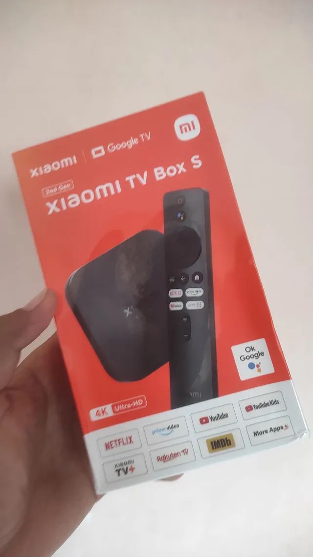 Xiaomi Mi Tv Box S 2ª Geração 4k Mdz-28-aa Google Tv