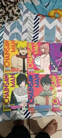 Manga Chainsaw Man 1 a 6 ( Perfeito Estado )
