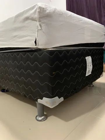 Cama Box + colchão Ortobom - Foto 2