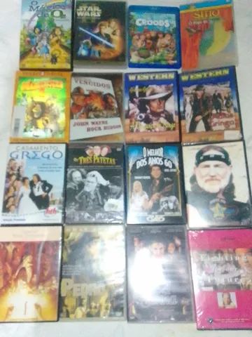Dvds antigos entre outros, Novos e usados 