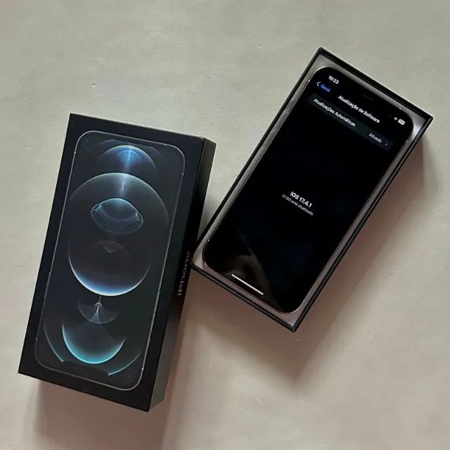 iPhone 12 Pro Max 128GB (Prata) - Celulares e Smartphones