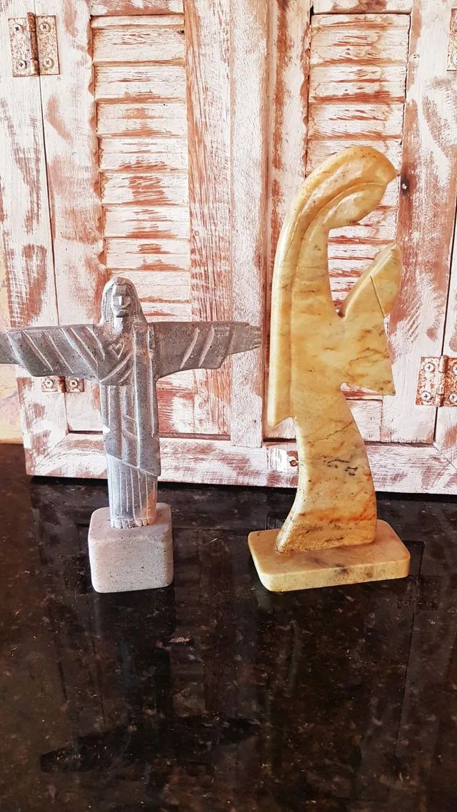 Escultura em pedra sabão  - Foto 4