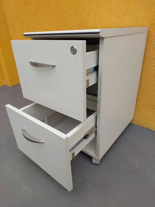 Gaveteiro escritorio 2 gavetas  - Foto 4