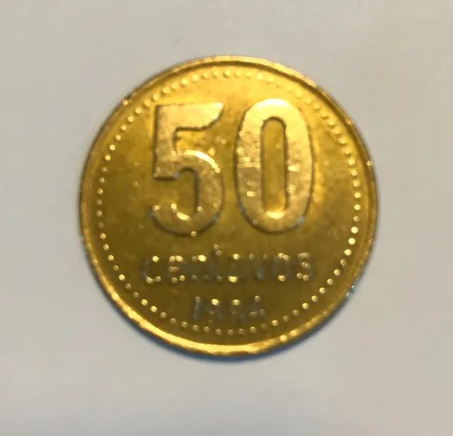 Moeda 25 Centavos Argentina, 1993 - Foto 3