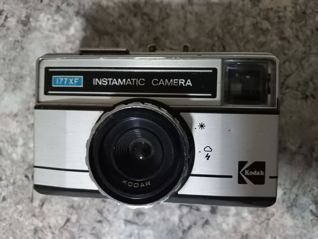 1977 kodak instamatic 177xf máquina fotográfica antiga