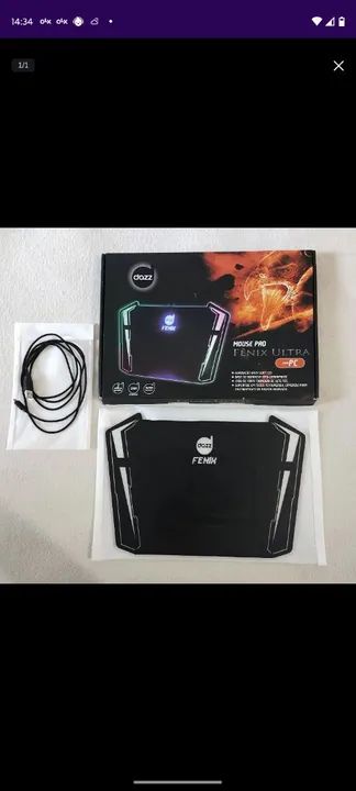 Mousepad Gamer Fenix Ultra - Dozz