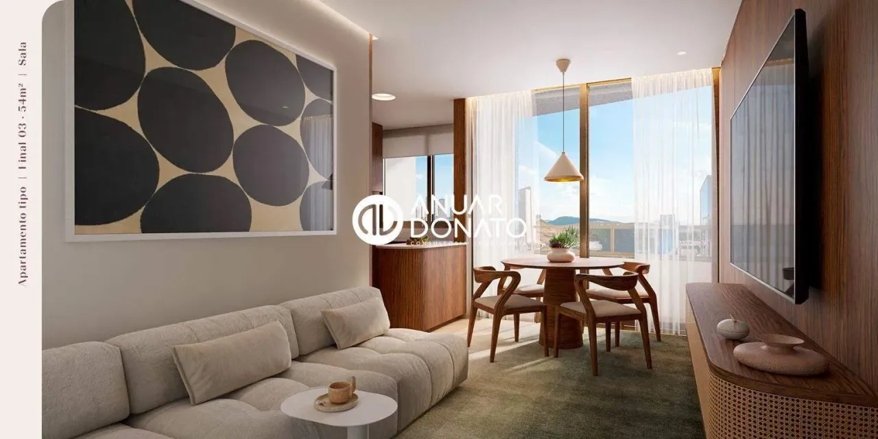 Vila da Serra - Apartamento 1 quarto à venda na Anuar Donato