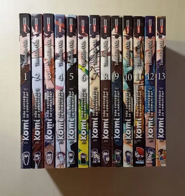 Coleção Mangás Komi Não Consegue Se Comunicar - Do 1 ao 13 - 2022