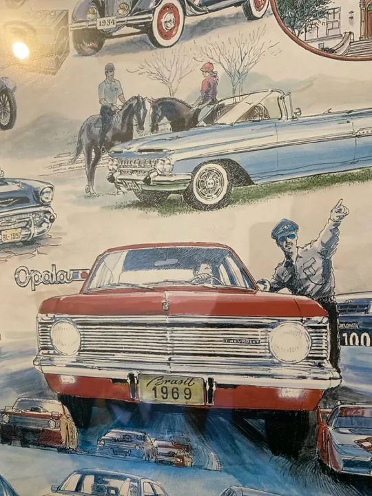 Quadro Chevrolet 75 anos - Foto 3