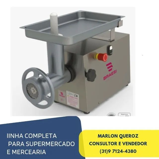 Picador de Carne Braesi Boca 10 
