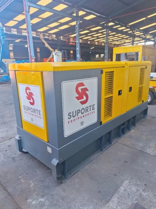 GERADOR DE ENERGIA 105KVA ATLAS COPCO SILENCIADO ANO 2013