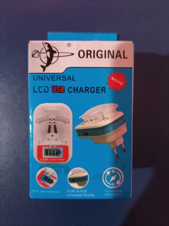 Carregador Universal De Bateria Celular Carga Externa