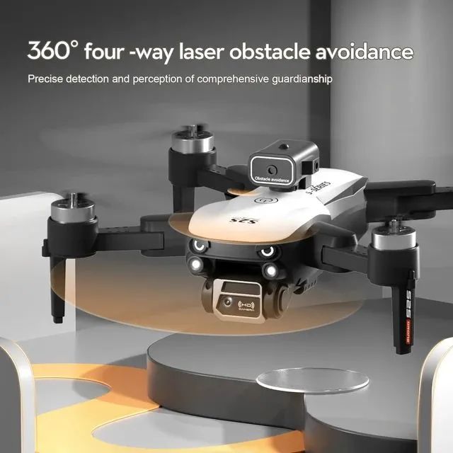 Drone S2S Dobrável, Motores Brushless, Câmera Dupla - Foto 4