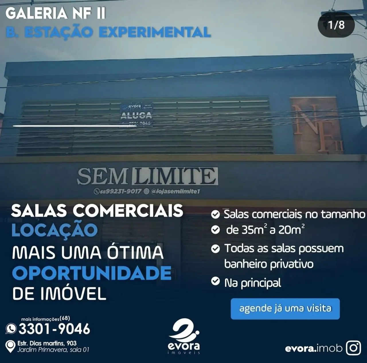 SALAS COMERCIAS | LOCAÇÃO | GALERIA 