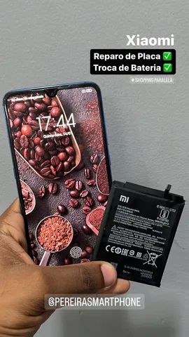 Troca de bateria celular Bateria Xiaomi todos os modelos