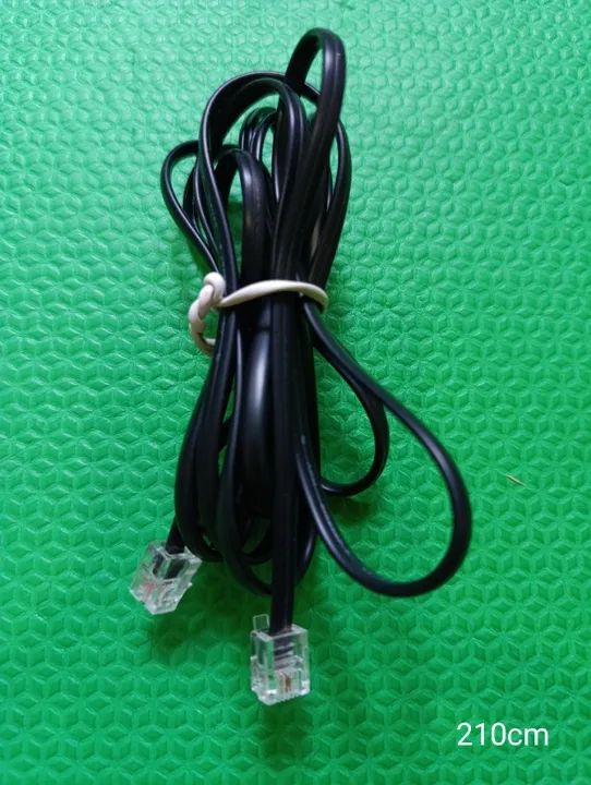 Cabo telefone RJ 11 - Foto 3