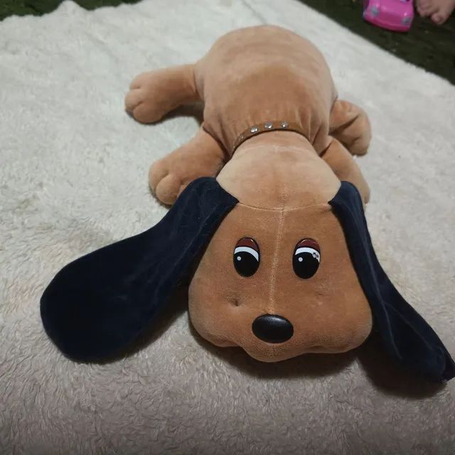 Pelúcia 45cm Cachorro Snif Snif Mamãe Os Filhotes Estrela Anos 80<br> - Foto 4