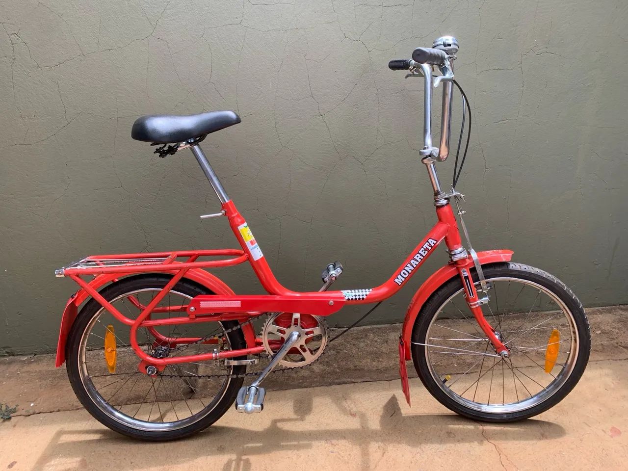 Anos 80 Bicicleta Monareta Monark Monareta