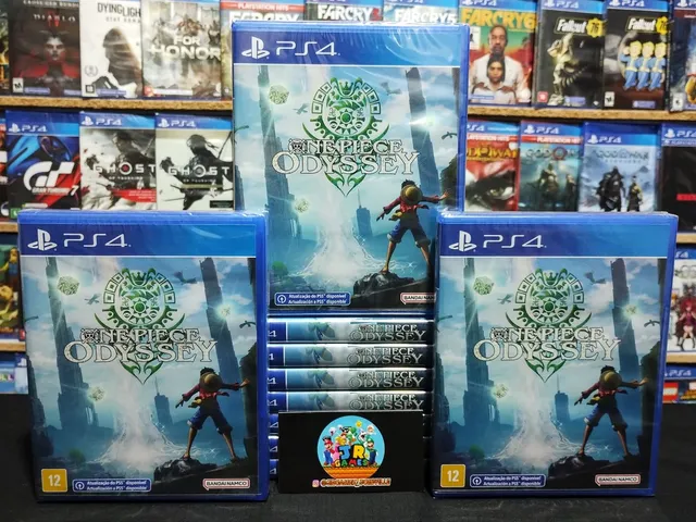 (Lacrado) One Piece Odyssey Ps4 (Aceitamos seu jogo usado como forma de pagamento)