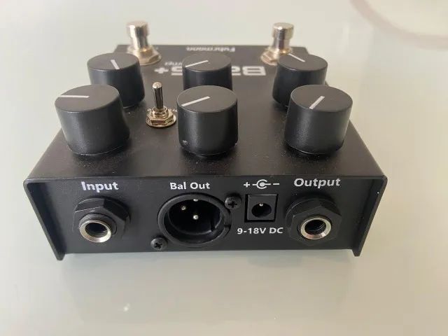 Pedal De Efeitos Baixo Bass + Preamp Fuhrmann - Foto 4