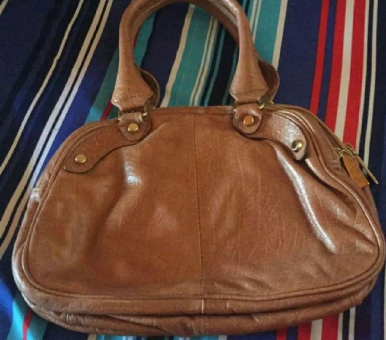 Bolsa couro Mr cat - Foto 2