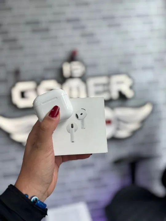 AirPods 4ª geração Com cancelamento de ruídos 3 meses de garantia  Acompanha case - Foto 5