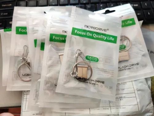 Mini Pen Drive 32 GB, Microdrive, USB 2.0, Metal, Original - Foto 3