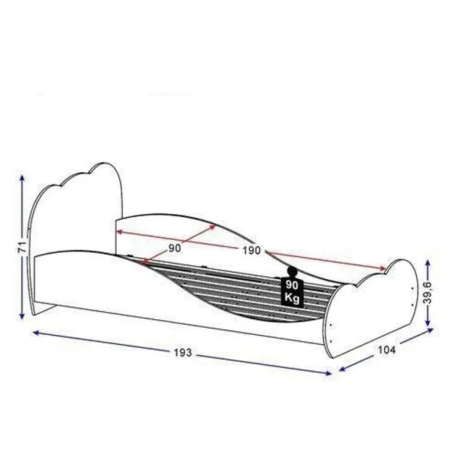 Promocao Cama Nuvem 1.9 Branco - Foto 2