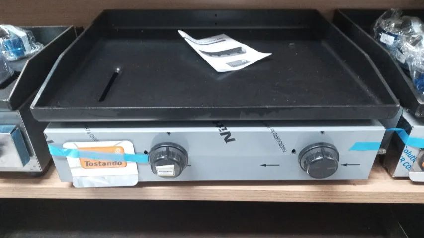 Chapa Bifeteira a gás GLP 60 - Compact