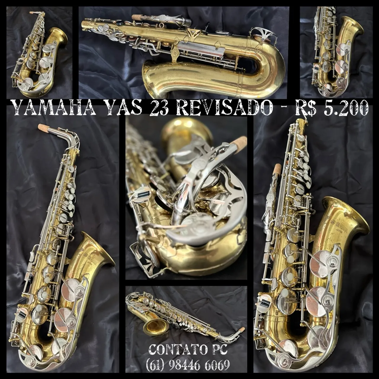 Sax Alto Yamaha 23 - REVISADO