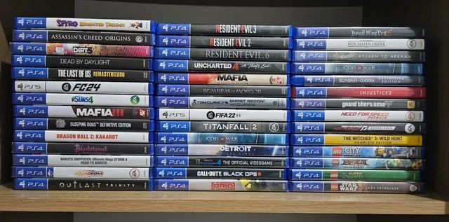 Jogos Ps4 Conservados e originais - diversos títulos