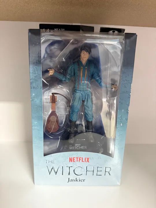 Figura de Ação The Witcher Ciri e Jaskier netflix  - Foto 3
