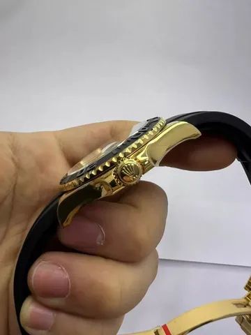 Relógio ROLEX AUTOMÁTICO PULSEIRA DE SILICONE  - Foto 3