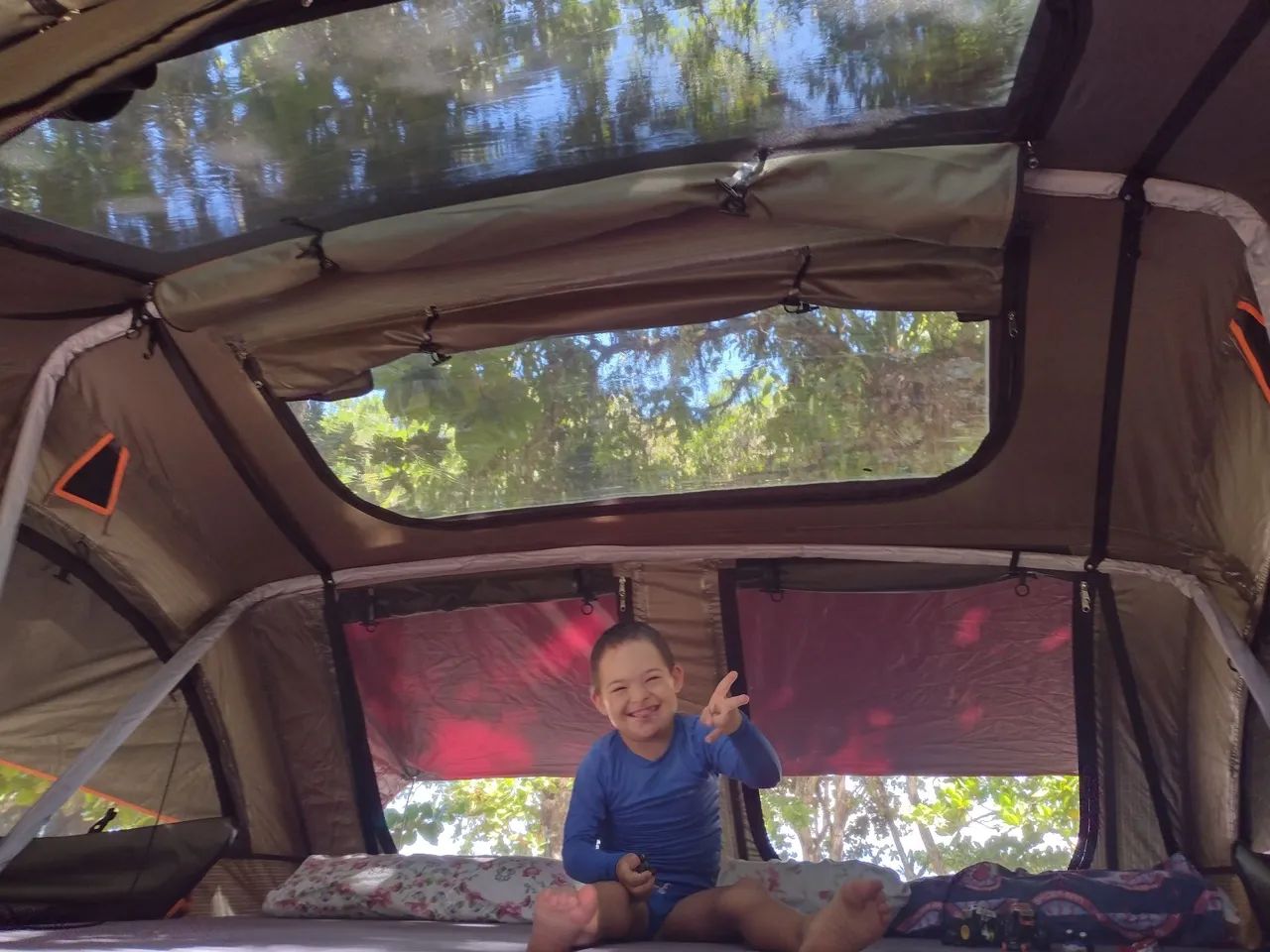 Barraca automotiva BLUE CAMPING  - Foto 6