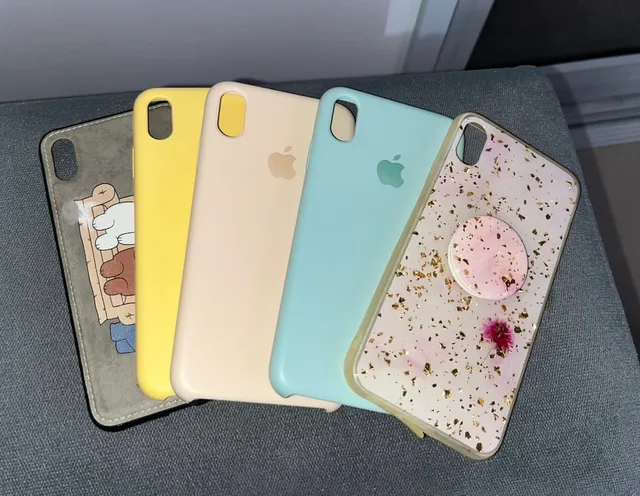 5 capinhas iPhone XS MAX