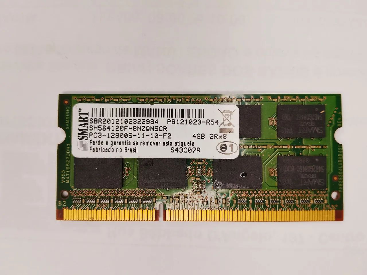 Memória RAM 4GB DDR3