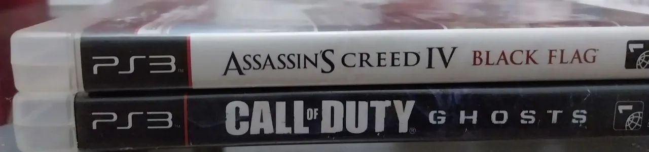 Jogo PS3 Call of Duty Ghosts + Assassin's Creed IV Black Flag - Foto 2