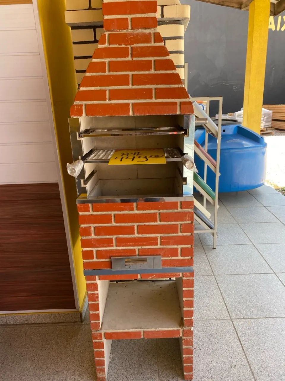 Churrasqueira mini 45 cm pré moldada de concreto R$ 420,00 - Foto 2