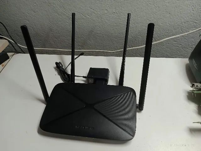 1 Roteador Mercusys AC12G com fonte - Usado - Foto 4