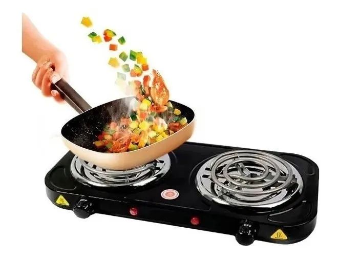 Fogão elétrico de duas bocas 