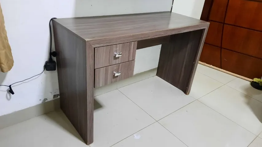 Escrivaninha mdf duas gavetas