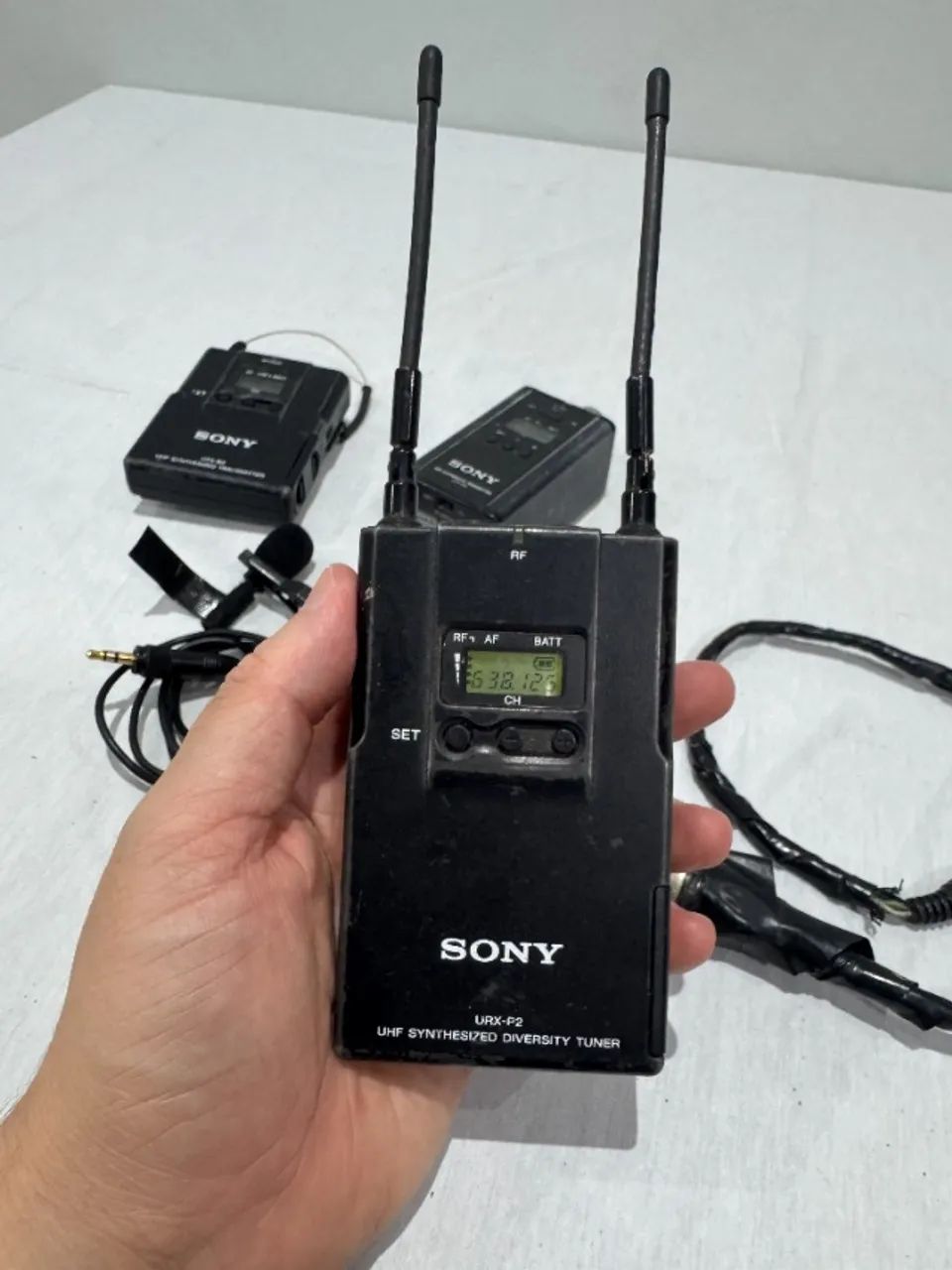 Kit Microfone Sony Uwp (Usado) Adicionar aos favoritos - Foto 2
