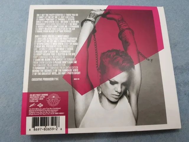 CD Pink Greatest Hits...So Far!!! (CD + DVD) Importado - Foto 2